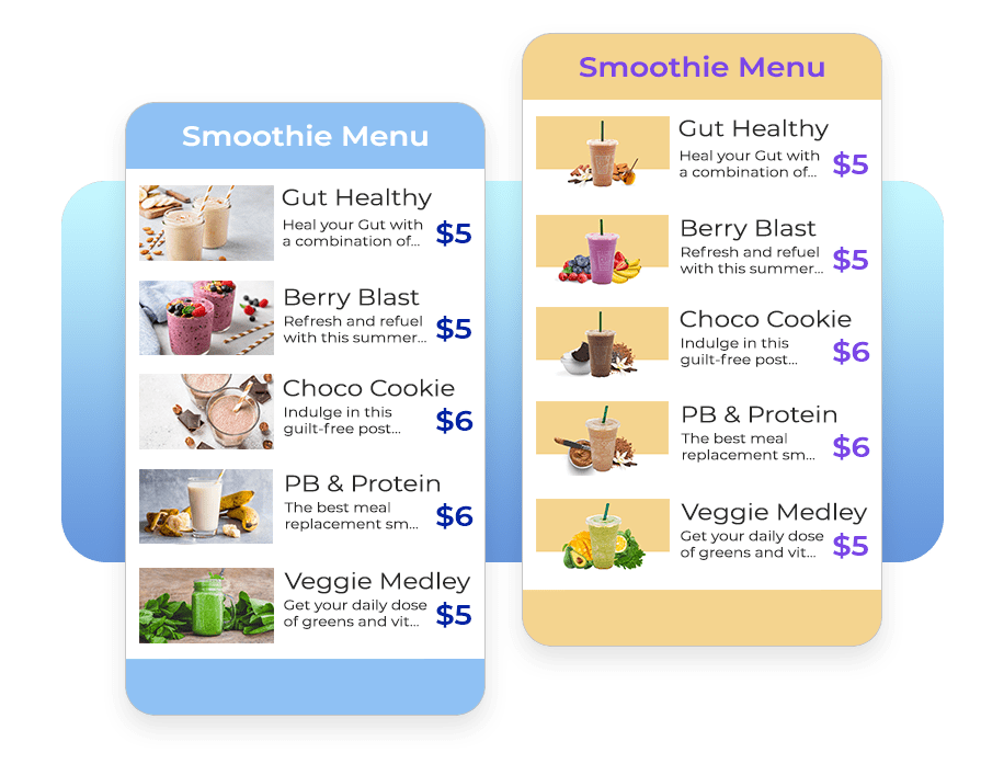 SHC Smoothie Ordering Solution for Health Clubs and Gyms - Club Branding